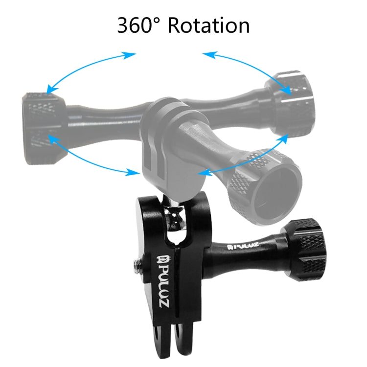 حامل مفصل كروي من الألومنيوم من PULUZ CNC مزود ببرغيين طويلين لكاميرات GoPro وInsta360 وDJI وغيرها من كاميرات الحركة، CN Stock، حامل مفصل كروي (الولايات المتحدة)