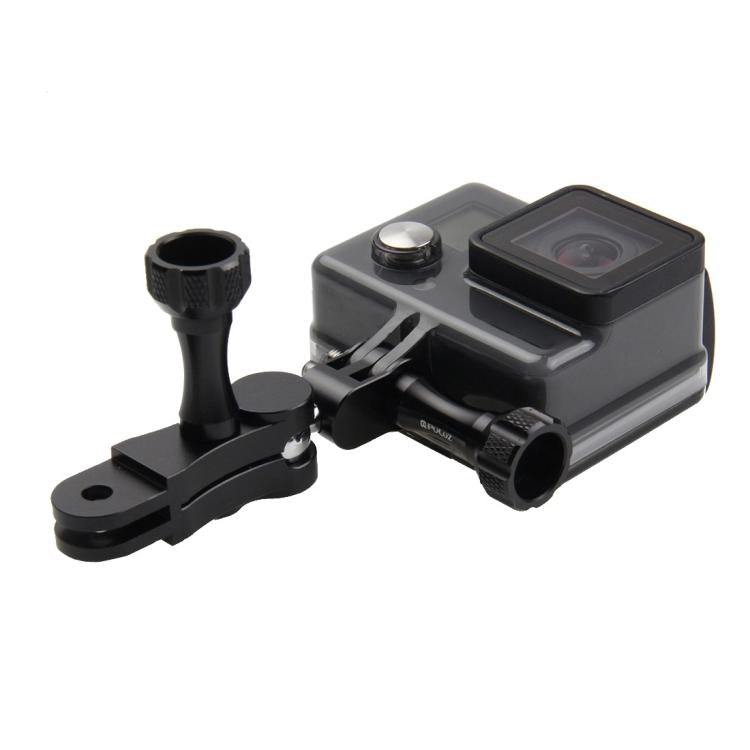حامل مفصل كروي من الألومنيوم من PULUZ CNC مزود ببرغيين طويلين لكاميرات GoPro وInsta360 وDJI وغيرها من كاميرات الحركة، CN Stock، حامل مفصل كروي (الولايات المتحدة)