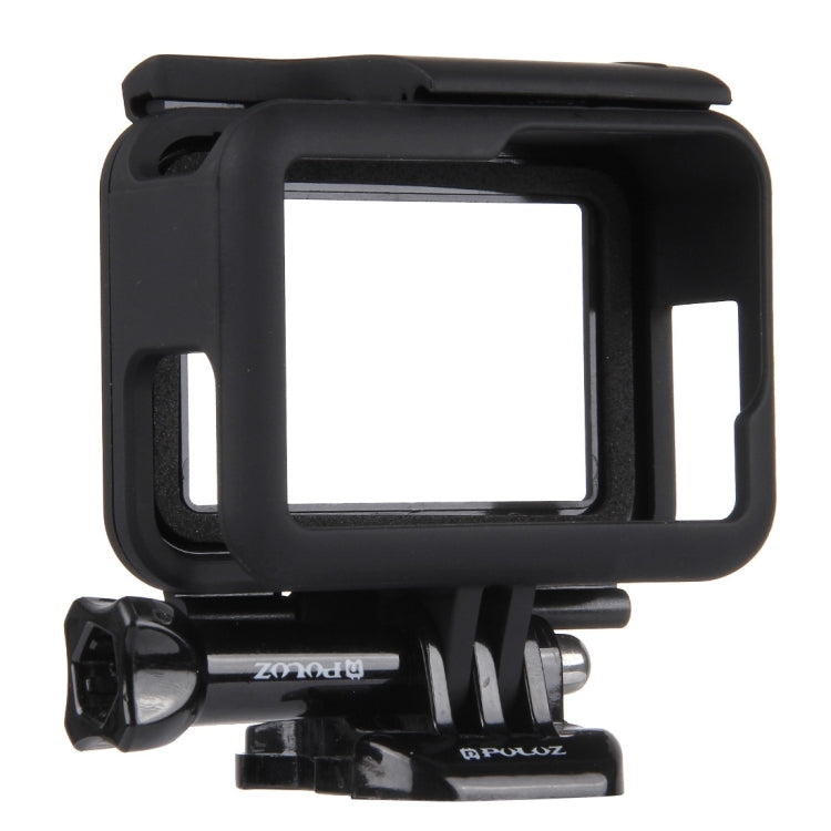 حافظة حماية من بلاستيك ABS PULUZ مع قاعدة ومسمار طويل لكاميرا GoPro HERO (2018) /7 أسود /6 /5، لكاميرا GoPro HERO6 /5