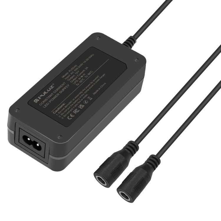 PULUZ Constant Current LED Power Supply Power Adapter for 40cm Studio Tent, AC 110-240V to DC 12V 2A (US Plug), AU Plug for 40cm Tent, EU Plug for 40cm Tent, UK Plug for 40cm Tent, US Plug for 40cm Tent