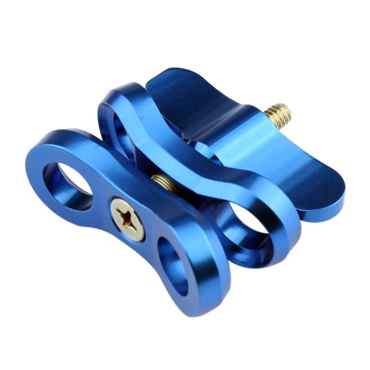PULUZ Ball Clamp Close Hole Diving Camera Bracket CNC Aluminum Spring Flashlight Clamp for Diving Underwater Photography System