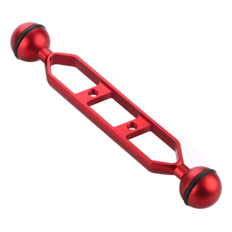 PULUZ 7.0 inch 17.7cm Aluminum Alloy Dual Balls Arm, Ball Diameter: 25mm