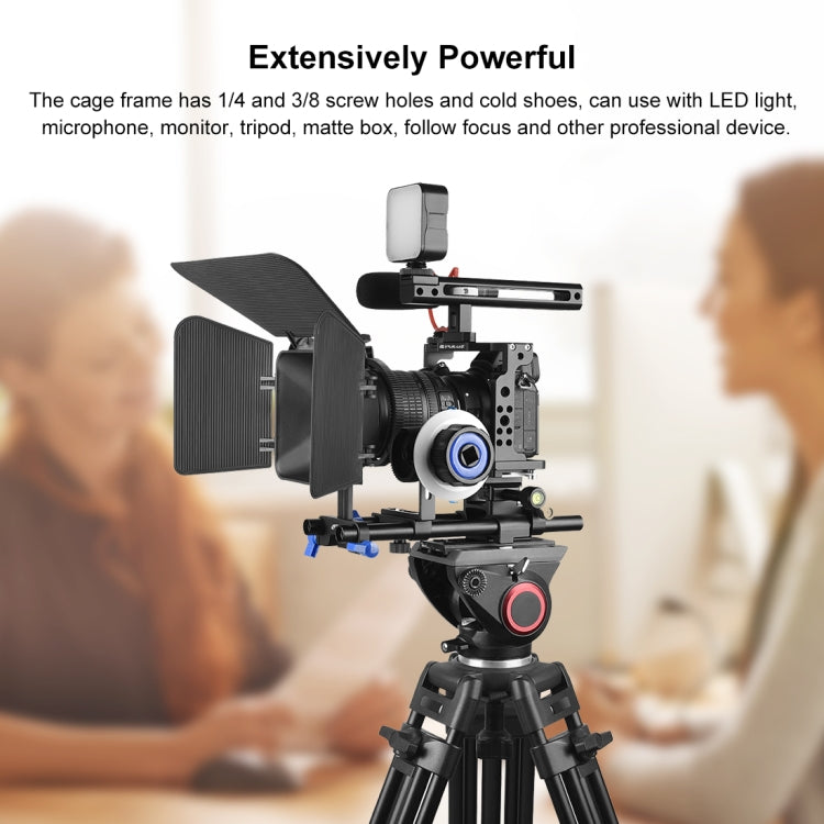 PULUZ Video Camera Cage Filmmaking Rig with Handle for Nikon Z6 / Z7