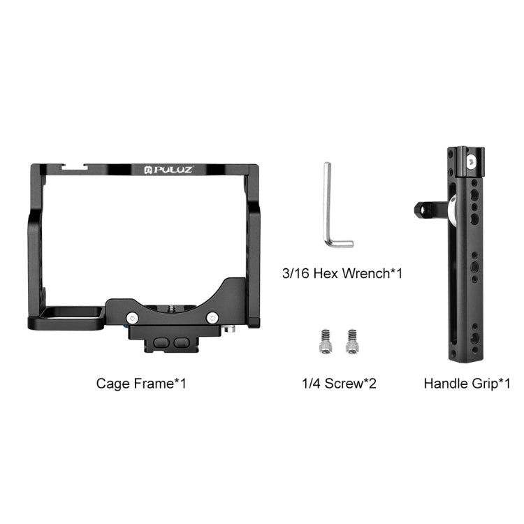 PULUZ Video Camera Cage Filmmaking Rig with Handle for Nikon Z6 / Z7