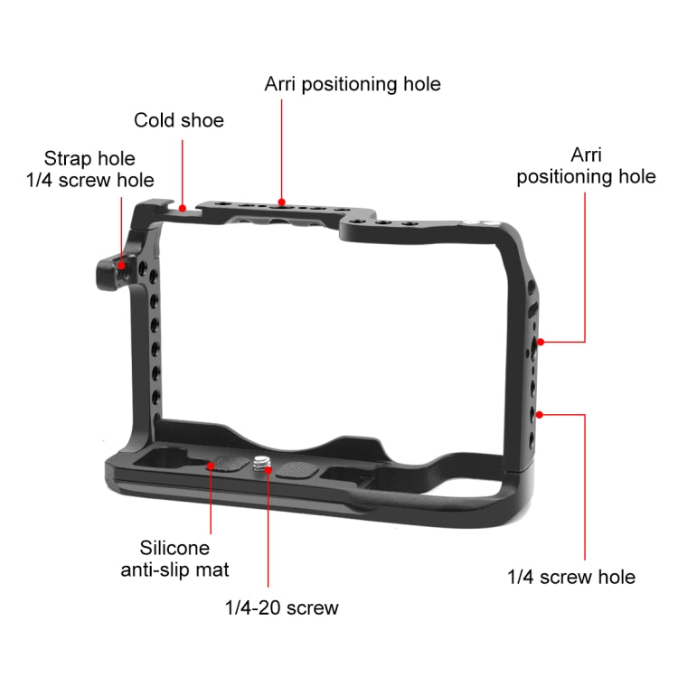 For Canon EOS-RP PULUZ Metal Camera Cage Stabilizer Rig