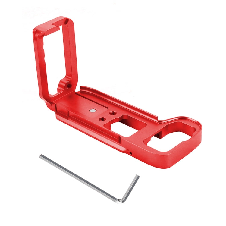 PULUZ 1/4 inch Vertical Shoot Quick Release L Plate Bracket Base Holder for Sony A9 (ILCE-9) / A7 III/ A7R III