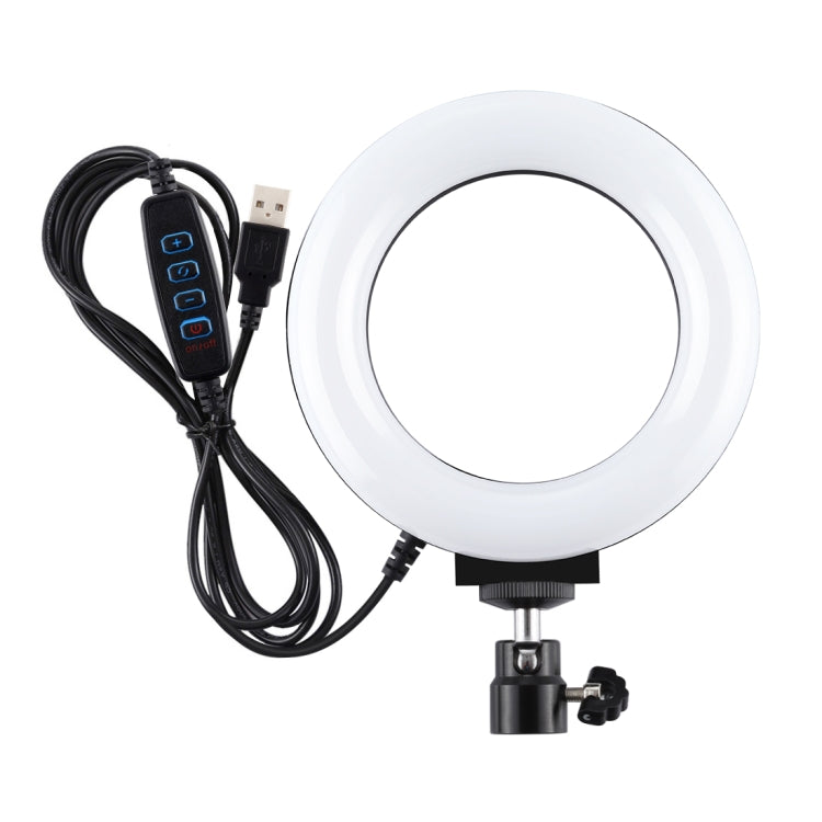حلقة إضاءة LED قابلة للتعتيم بمنفذ USB مقاس 4.7 بوصة و12 سم من بولوز مزودة بـ 3 أوضاع تصوير سيلفي وفيديو وتصوير فوتوغرافي مع حامل ثلاثي القوائم ورأس كروي، مقاس 4.7 بوصة مع رأس كروي