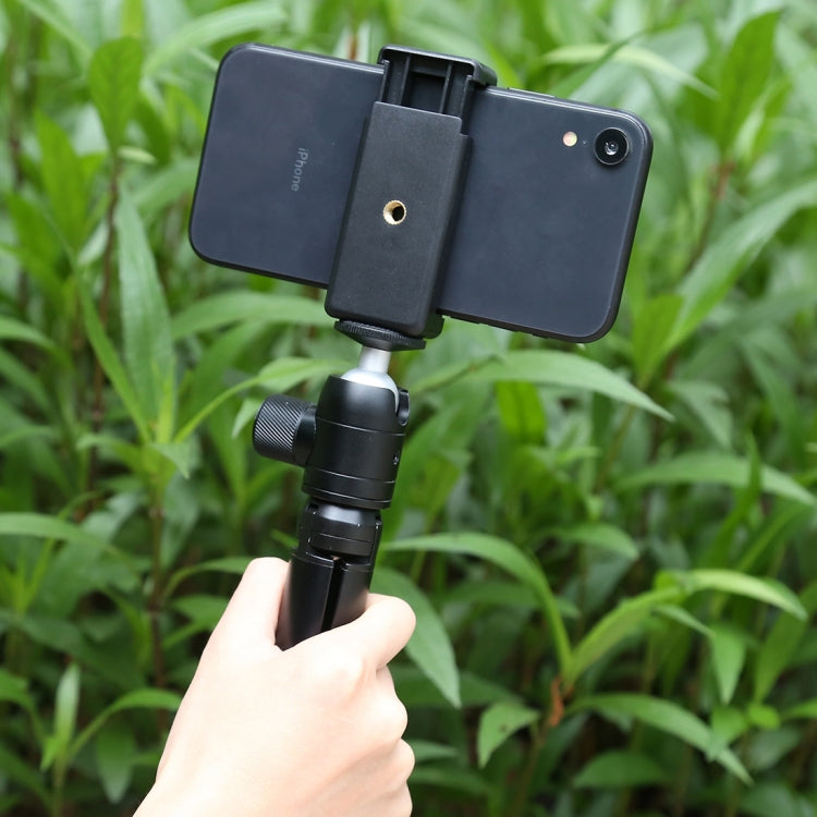 PULUZ Mini Pocket Metal Desktop Tripod Mount with 1/4 inch Screw for DSLR & Digital Cameras, Load: 10kg