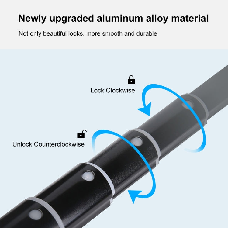 PULUZ 1.65m Height Tripod Mount Holder for Vlogging Video Light Live Broadcast Kits