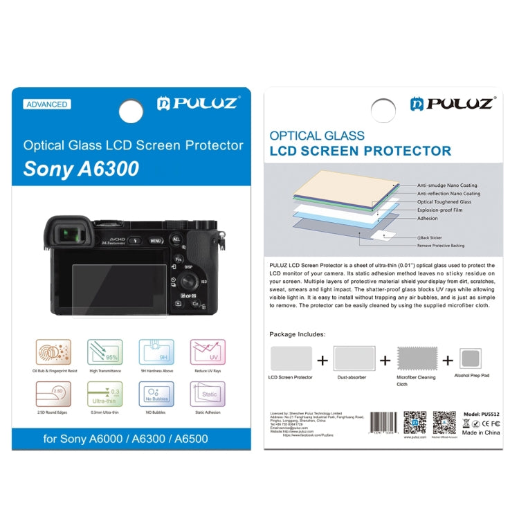 2.5D 9H Tempered Glass Film for Sony A6000