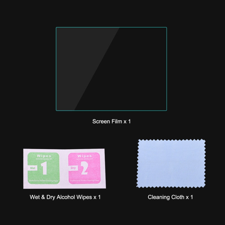 PULUZ 2.5D 9H Tempered Glass Film for Ricoh GR II / GR, Compatible with Casio ZS29 / ZS28 / ZS27 / Z550, Panasonic SZ10, Sony A58 / 55 / DSC-WX60 / DSC-W730, Canon IXY210 / A3300 / SX70 / S90 / G1X