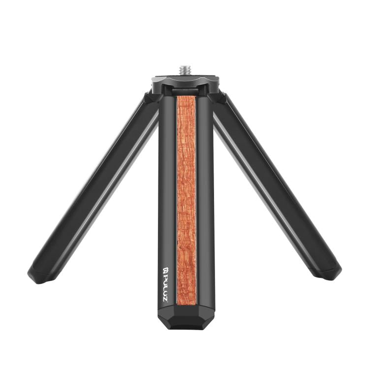 PULUZ Inlaid Wood Desktop Vlogging Live Tripod Holder