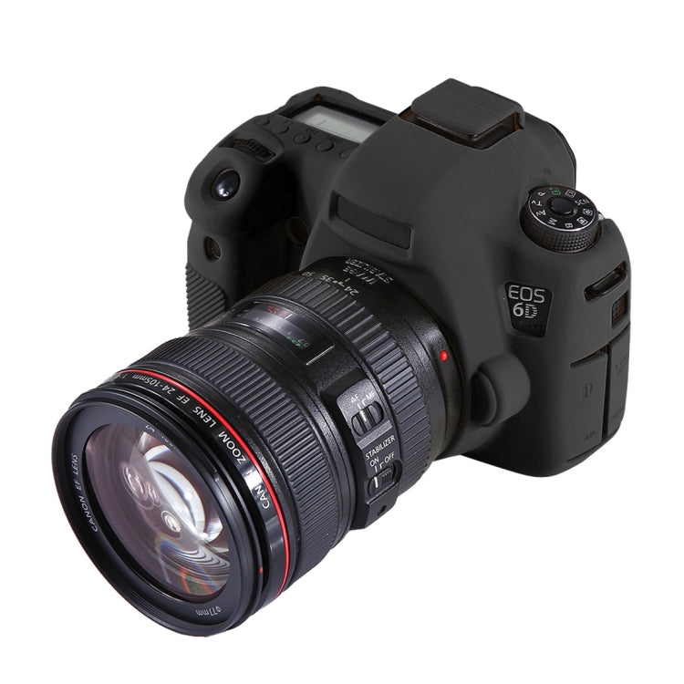 PULUZ Soft Silicone Protective Case for Canon EOS 6D