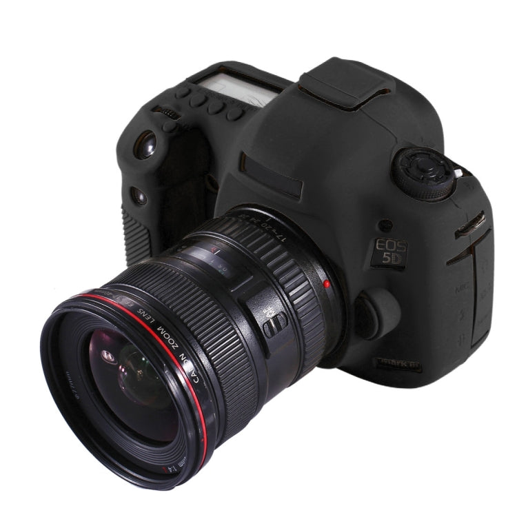 PULUZ Soft Silicone Protective Case for Canon EOS 5D Mark III / 5D3