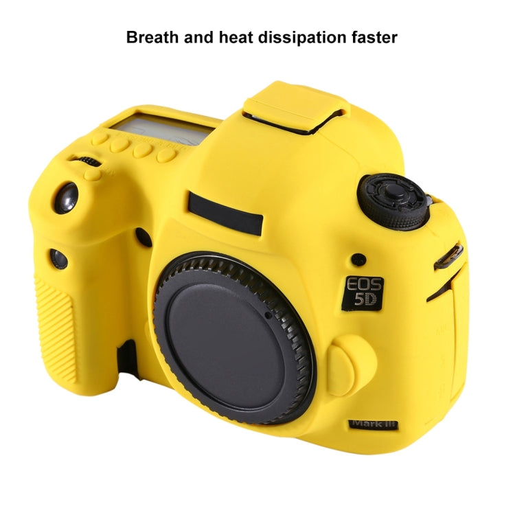 PULUZ Soft Silicone Protective Case for Canon EOS 5D Mark III / 5D3