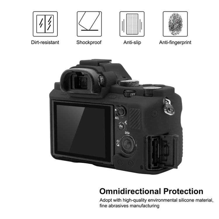 PULUZ Soft Silicone Protective Case for Sony ILCE-7MII / 7SMII / 7RMII