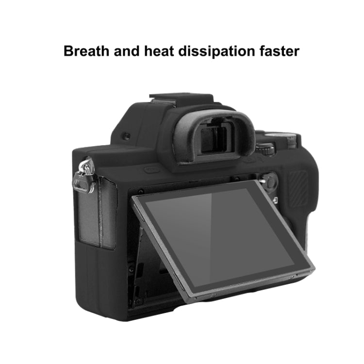 PULUZ Soft Silicone Protective Case for Sony ILCE-7MII / 7SMII / 7RMII
