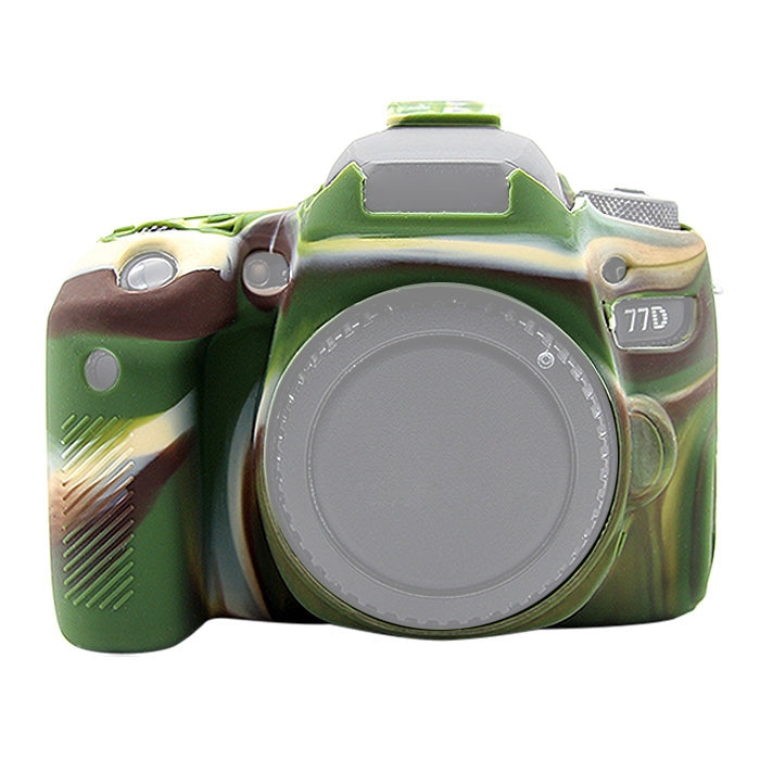 PULUZ Soft Silicone Protective Case for Canon EOS 77D