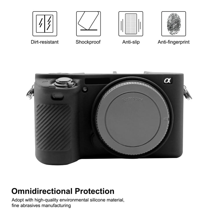PULUZ Soft Silicone Protective Case for Sony ILCE-6500