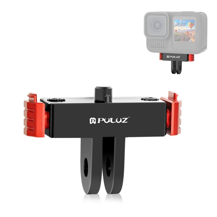 For GoPro HERO13 Black PULUZ Magnetic Quick Release Base Mount, For GoPro HERO13 Black (Black), For GoPro HERO13 Black (Black Red)