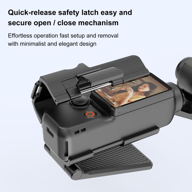 For DJI Osmo Pocket 3 PULUZ Folding Magnetic Mount Base Bracket