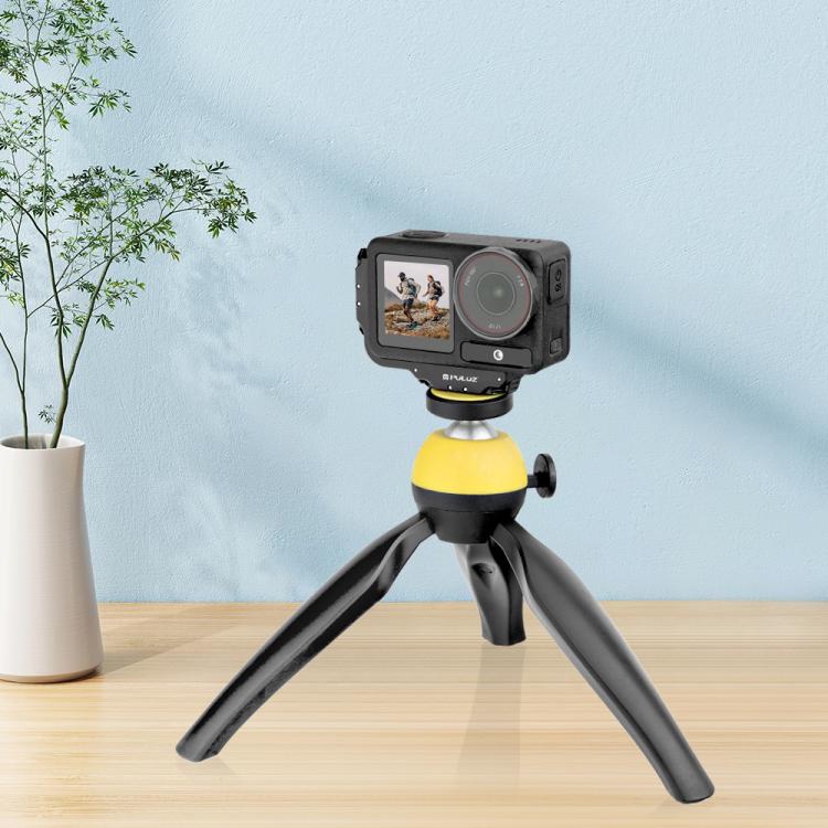 لـ DJI Osmo Action 5 Pro / 4 / 3 PULUZ حامل معدني مغناطيسي سريع الفك على شكل حرف L للتصوير الرأسي والأفقي، لـ DJI Osmo Action 5 Pro / 4