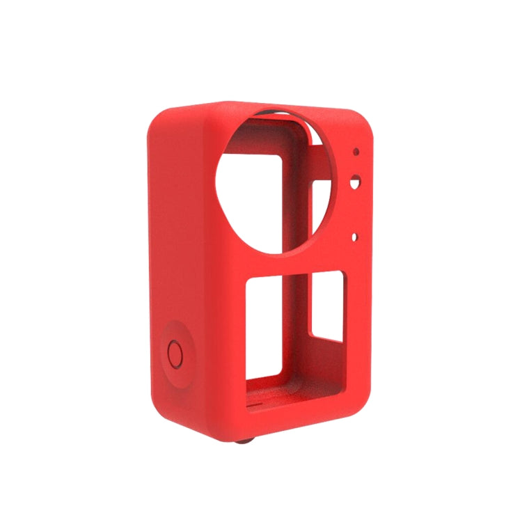 For DJI Osmo Action 4 / 3 PULUZ Silicone Protective Case with Lens Cap