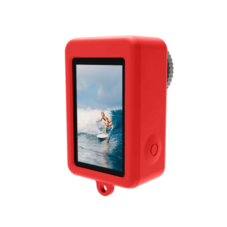 For DJI Osmo Action 4 / 3 PULUZ Silicone Protective Case with Lens Cap