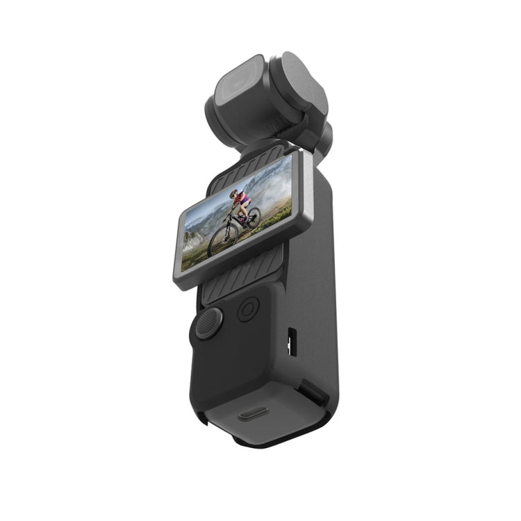 For DJI OSMO Pocket 3 PULUZ 3 in 1 Silicone Cover Case Set, Silicone Case Black, Silicone Case Red, Silicone Case White