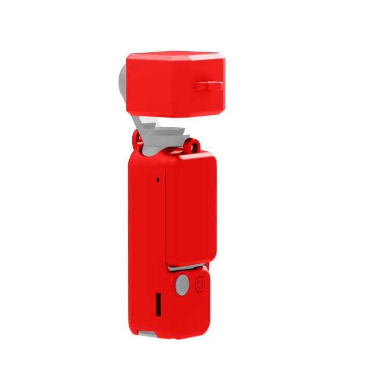 For DJI OSMO Pocket 3 PULUZ 3 in 1 Silicone Cover Case Set, Silicone Case Black, Silicone Case Red, Silicone Case White
