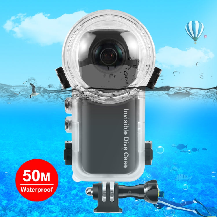 جراب غوص محكم الغلق مقاوم للماء لكاميرا Insta360 X4 PULUZ 50 مترًا، جراب غوص