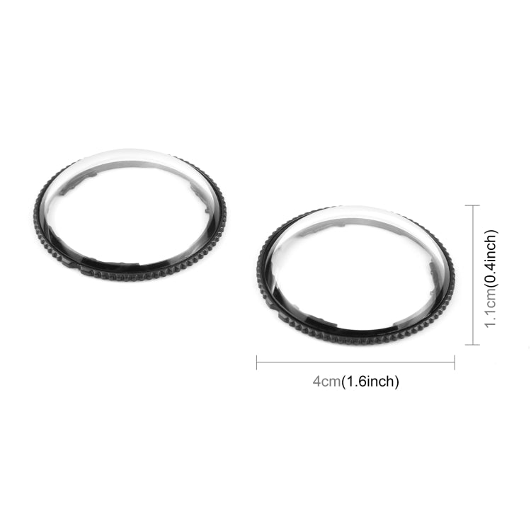 For Insta360 X4 PULUZ Rotation Optical Glass Lens Guard Protective Cover, Glass Lens Guard
