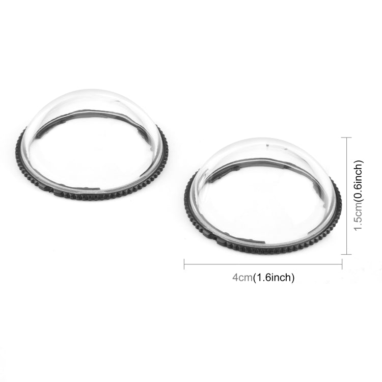 For Insta360 X4 PULUZ Rotation PC Lens Guard Protective Cover, PC Lens Guard
