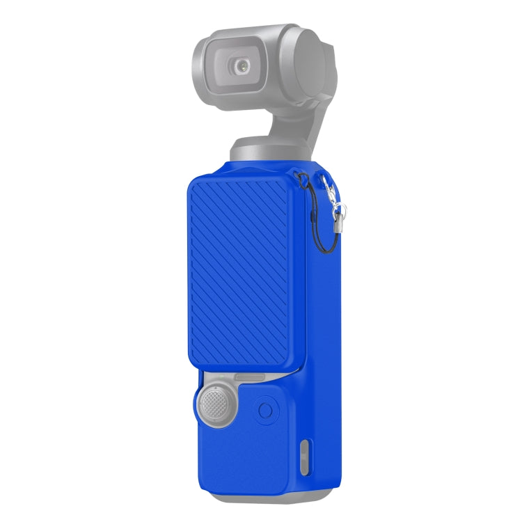 For DJI OSMO Pocket 3 PULUZ 2 in 1 Silicone Cover Case Set with Strap