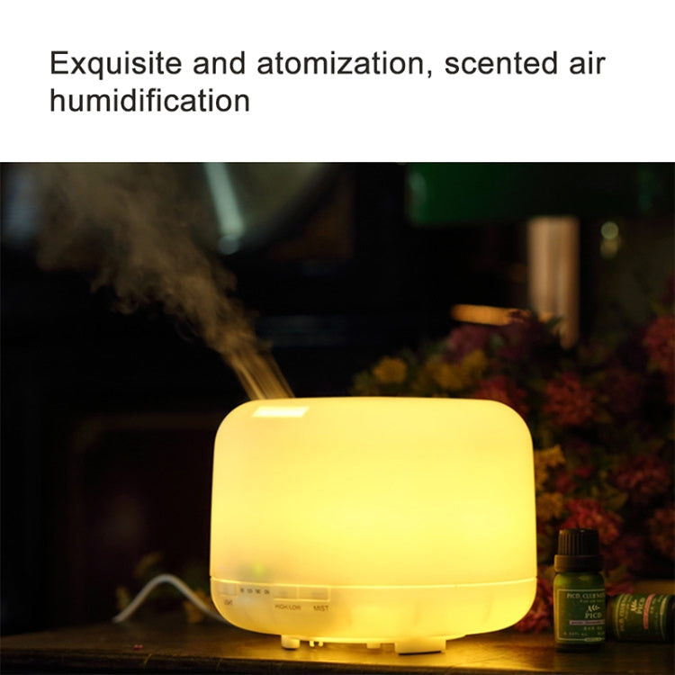 موزع رائحة بالموجات فوق الصوتية مع أضواء LED ملونة (قابس أمريكي)، FU-168