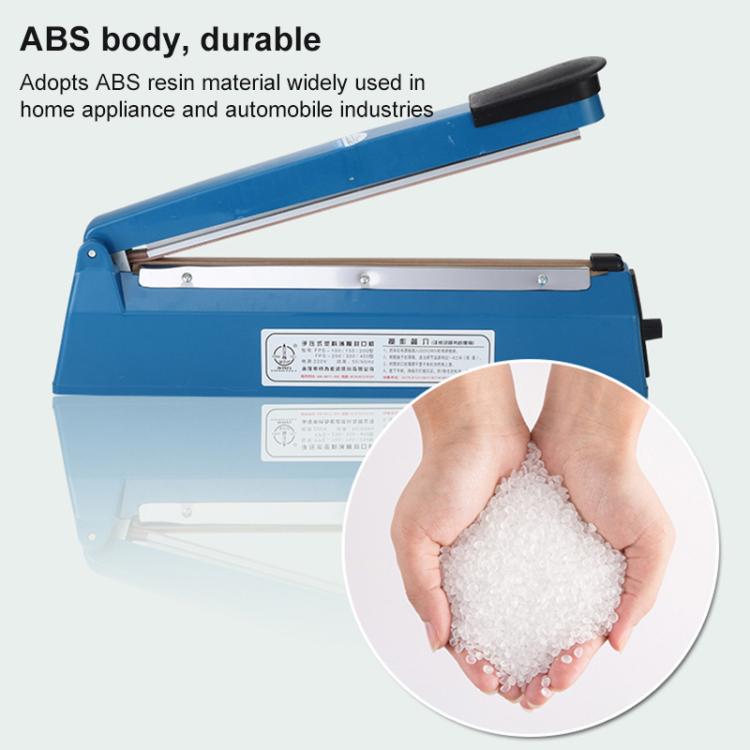 FS-300 300mm Heat Sealing Hand Impulse Poly Sealer Closer Machine, 300mm Heat Sealing Machine, FS-300