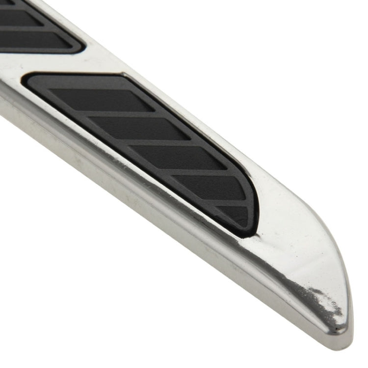 2 PCS Bonnet Air Flow Vent Fender Sticker for Car Decoration, Size: 36.5cm x 3.5cm x 1cm, Size: 36.5cm x 3.5cm x 1cm