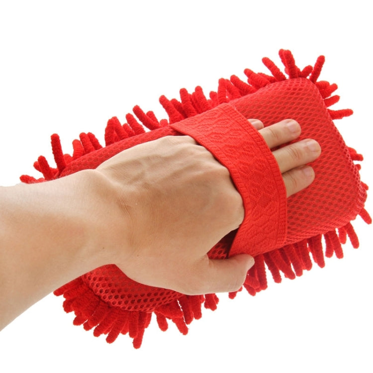 Ultrafine Fiber Chenille Anthozoan Car Washing Gloves Multi-functional Magic Car Brush (Random Color Delivery), Magic Car Brush