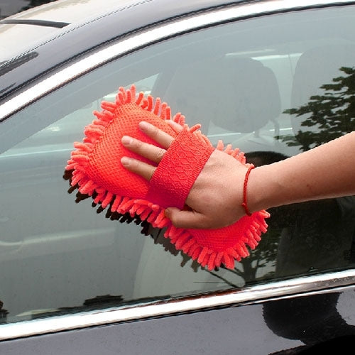 Ultrafine Fiber Chenille Anthozoan Car Washing Gloves Multi-functional Magic Car Brush (Random Color Delivery), Magic Car Brush
