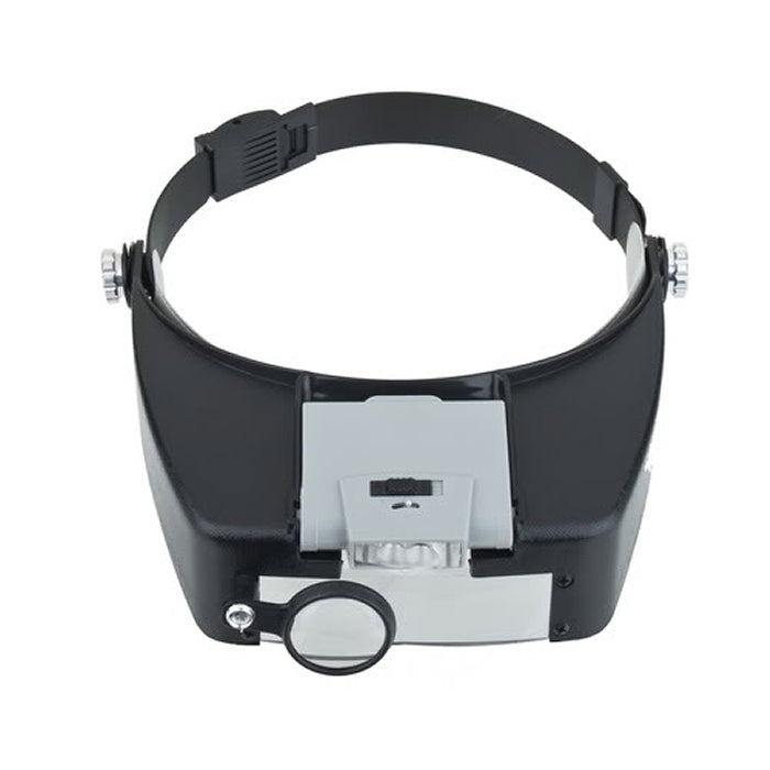 Headband Style 1.5X / 3X / 8.5X / 10X Magnifier with 2 LED Lights