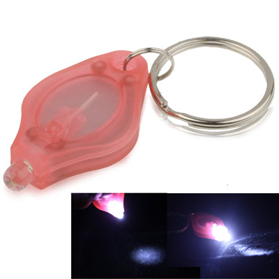 Mini LED Flashlight, White Light, Transparent, Yellow, Blue, Black, Pink, Green