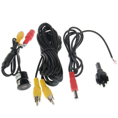 Waterproof Wired Punch DVD Rear View Camera With Scaleplate , Support Installed in Car DVD Navigator or Car Monitor , Wide Viewing Angle: 170 degree (WD004), Wired