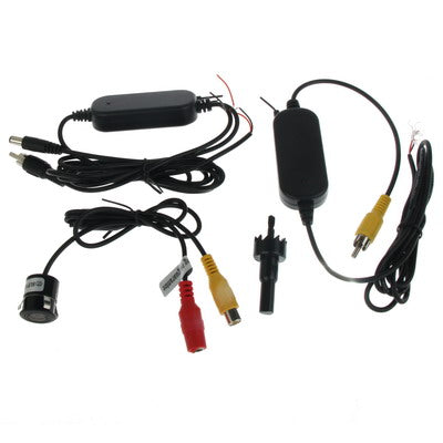 Waterproof Wireless Transmitting Receiving Punch DVD Rear View Camera , With Scaleplate , Support Installed in Car DVD Navigator or Car Monitor , Wide Viewing Angle: 170 degree (WX004), Wireless