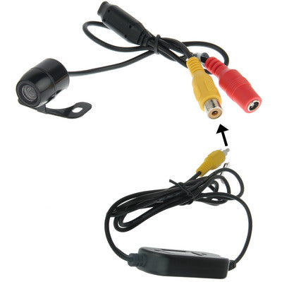 Waterproof Wireless Butterfly DVD Rear View Camera With Scaleplate , Support Installed in Car DVD Navigator or Car Monitor , Wide Viewing Angle: 170 degree (WX003), WX003