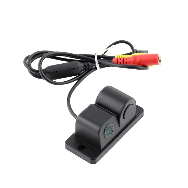 2 in 1 Mini 160 Degrees View Angle Car Rear View Reverse Backup Car Camera with Parking(Black), 2 in 1