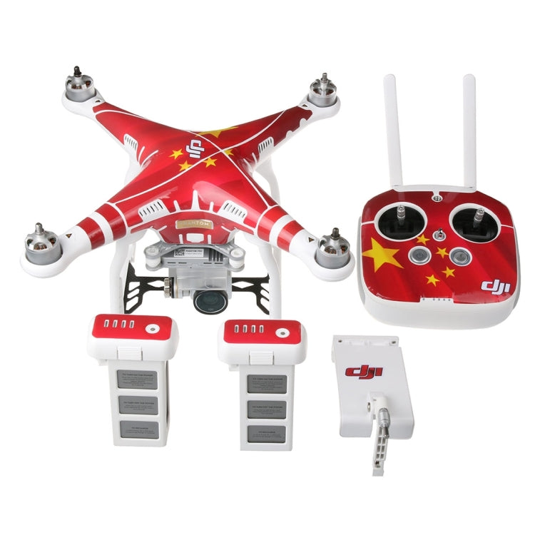 مجموعة ملصقات مقاومة للماء من ألياف الكربون البلاستيكية المقلدة رباعية الأبعاد لطائرة DJI Phantom 3 الرباعية المروحية وجهاز التحكم عن بعد والبطارية