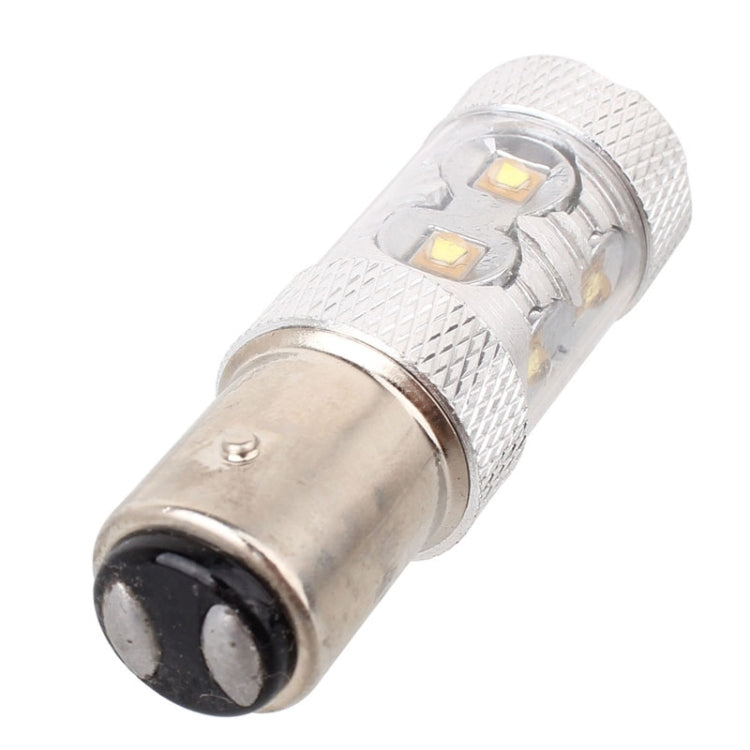 1157/BAY15D 50W 750LM 6500K White Light 10-3535-LEDs Car Brake Light , Constant Current , DC12-24V, 1157 50W
