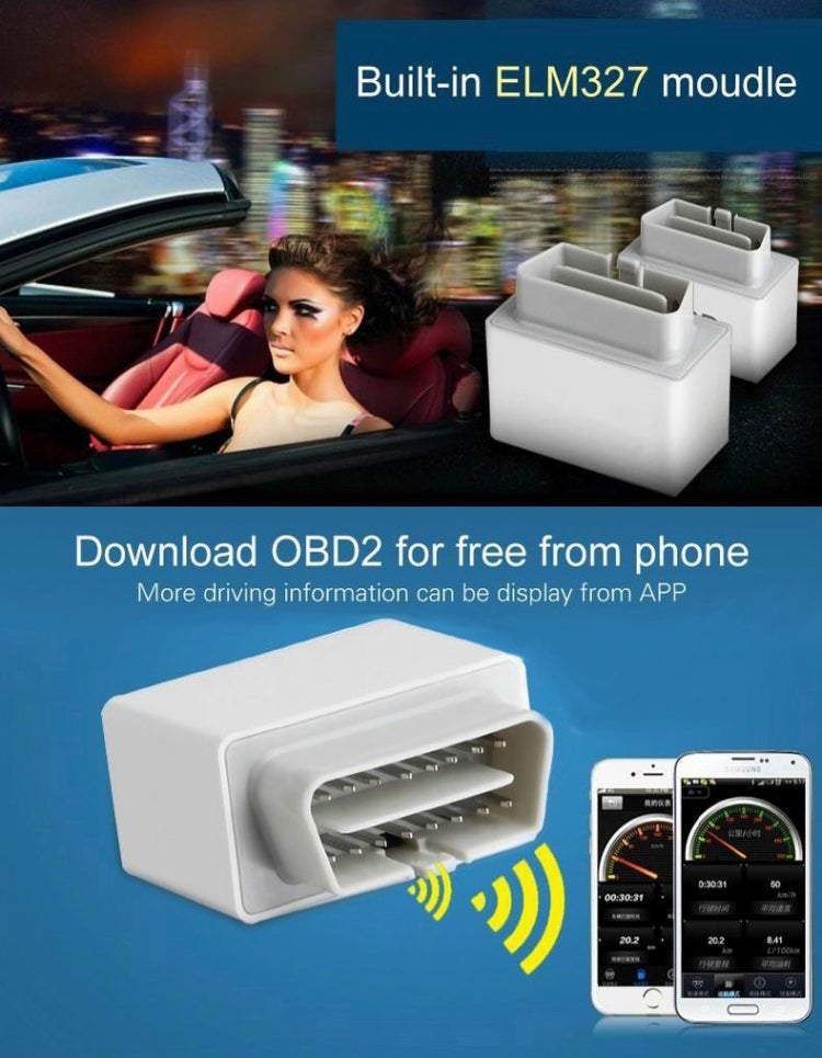 X3 Bluetooth 5.5 inch Car OBDII / EUOBD HUD Vehicle-mounted Head Up Display Security System, Support Speed & Fuel Consumption, Overspeed Alarm, Water Temperature, etc, X3 5.5 inch