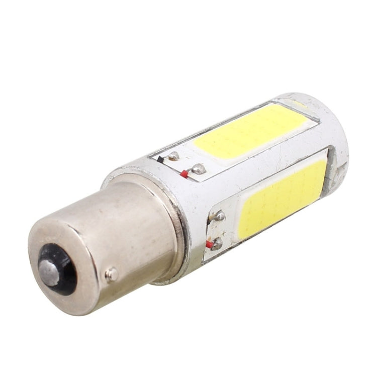 2 PCS 1156/BA15S 1250LM 20W + 5W 5 x COB LED White Light Car Brake Light Lamp Bulb, DC 12-24V, 1156