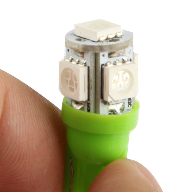 T10 5 LED 5050 SMD Car Signal Light Bulb, Pair,Blue, Pair, Green, Pair, Yellow, Pair, Pair, Red, Pair, Pink